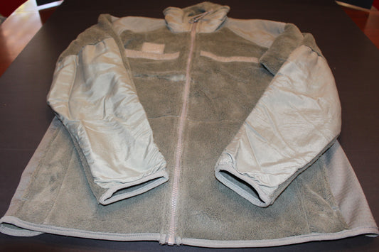 Jacket Fleece, Cold Weather Gen lll -Polartec-USGI- Small-Reg. Grade A